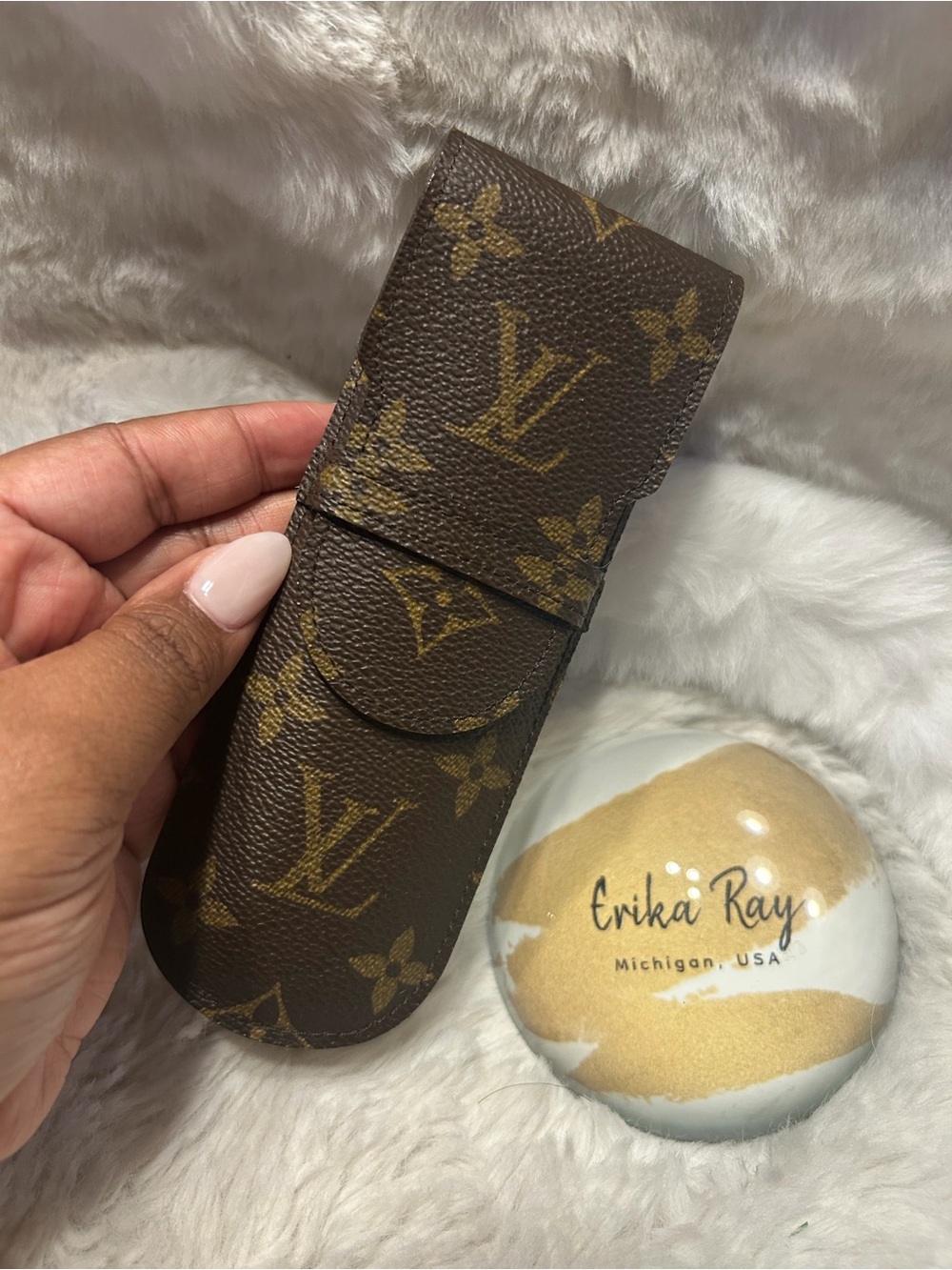 Louis Vuitton Monogram Pen Case- BEAUTIFUL CONDITION